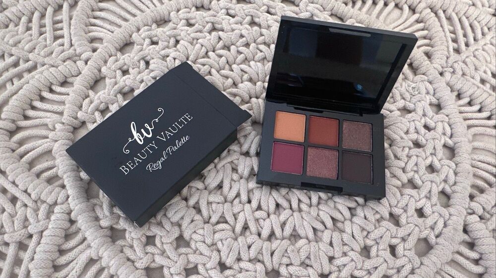 Beauty Vaulte 6 Shade Travel Eyeshadow Pallet New
